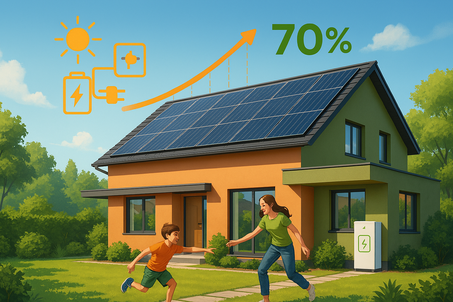 You are currently viewing Autoconsommation solaire : 70 % d’indépendance énergétique