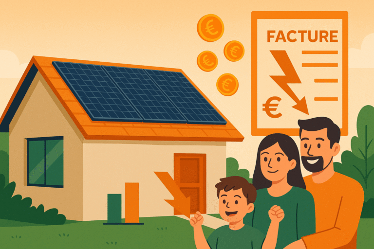 Lire la suite à propos de l’article Réduire sa facture d’électricité avec le solaire : chiffres à l’appui